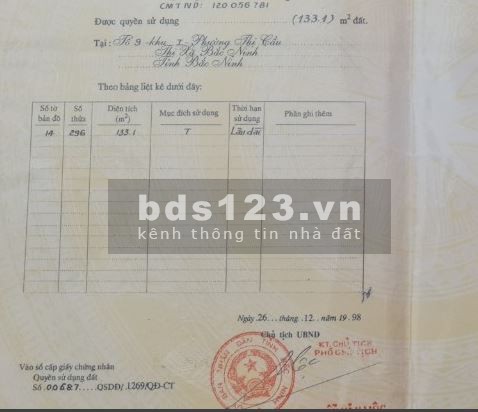Bán nhà riêng mặt đường Đấu Mã diện tích sử dụng 133m2, đúc kiên cố 2 tầng bê tông