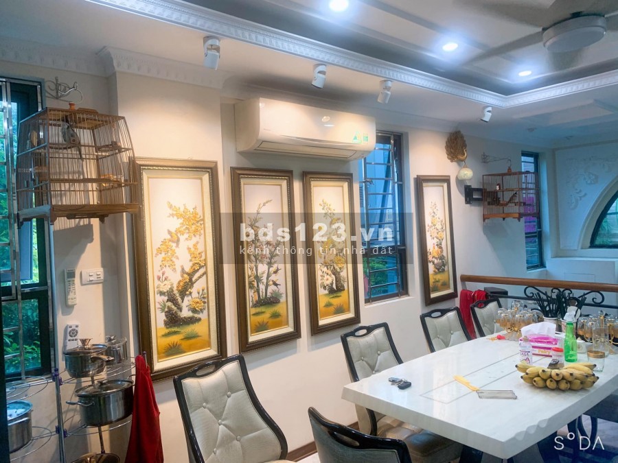Nhà mới lô góc thang máy dt 40m2 6 tầng 5 tỷ Đàm Quang Trung Long Biên ô tô vào nhà