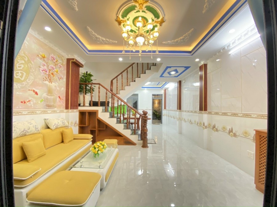 Bán nhà Phố Trung Tâm Nhà Bè-1979 Huỳnh Tấn Phát 2 lầu 4PN giá 4,9 tỷ