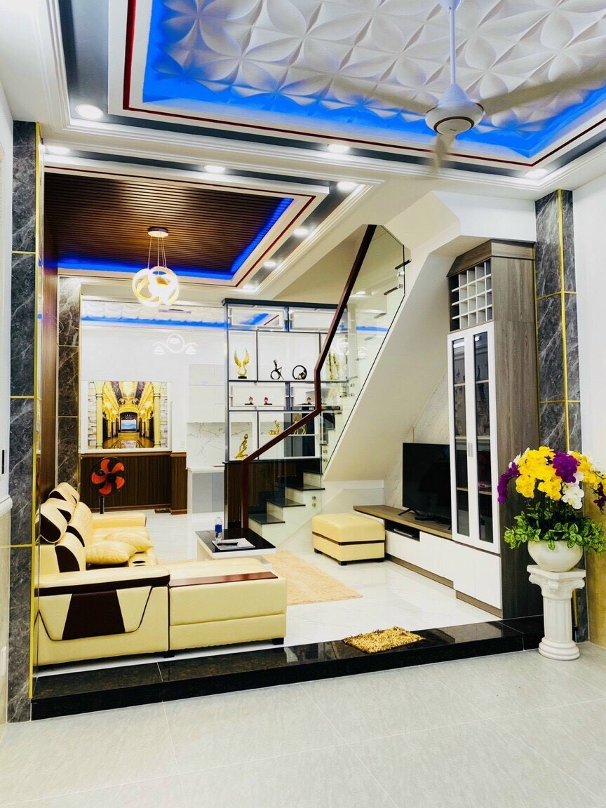 Nhà 3 lầu khu dân cư The Sun-Sài Gòn Mới, Huỳnh Tấn Phát giá bán 5,2 tỷ sổ sẵn bàn giao ngay