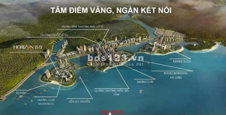 Horizon Bay Hạ Long sở hữu lâu dài khan hiếm mặt biển tại Bãi Cháy giá hấp dẫn
