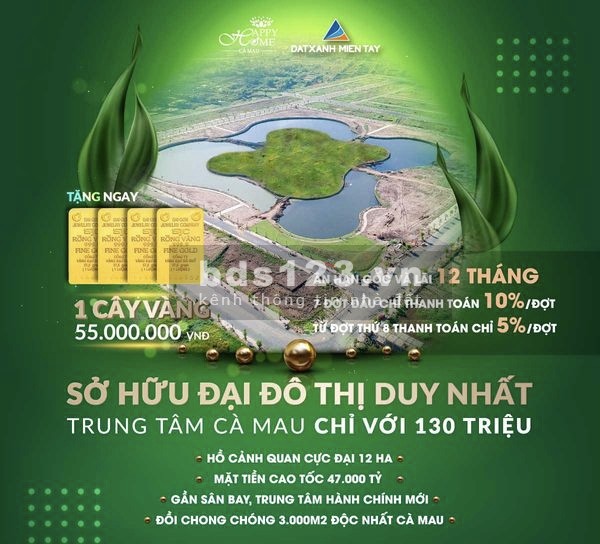 Đất nền Thành Phố Cà Mau chỉ từ 350 triệu Happy Home liên hệ chính chủ 0939197879