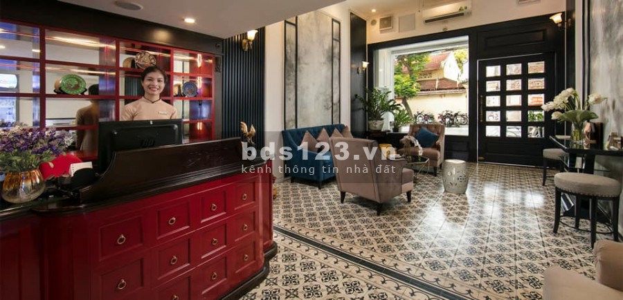 Khách Sạn Phố Cổ Hàng Gà vỉa hè dtsd 115m2 9 tầng 23 phòng mặt tiền 4.5m2, giá 92 Tỷ