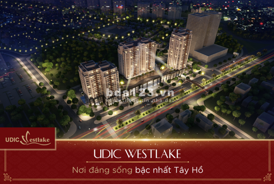 Udic Westlake - Vùng đất xanh mơ ước ( 3,1 tỷ - 11,8 tỷ ) ( tặng 100tr, CK 5%, HTLS 0% 12 tháng )