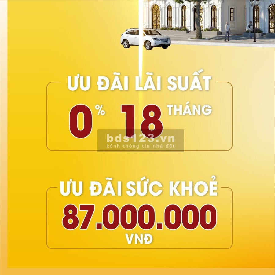 Bán Biệt thự lâu đài Pháp đầu tiên tại KĐT Vimefulland Đông Anh dự án Helianthus Center Red River