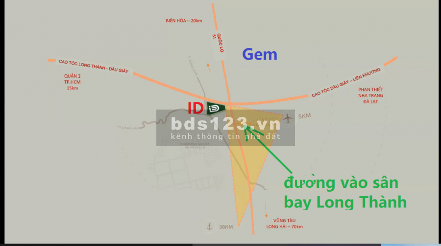Biệt thự iD Junction tại Long Thành, Đầu tư Giai đoạn F0, lợi nhuận cao, Giá gốc chủ đầu tư
