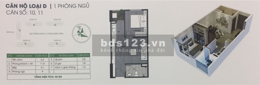 Quỹ Căn Cuối Cùng Noxh Ecohome Nhơn Bình 2Pn 3Pn, Hỗ Trợ 0% Lãi 18 Đến 36 Tháng