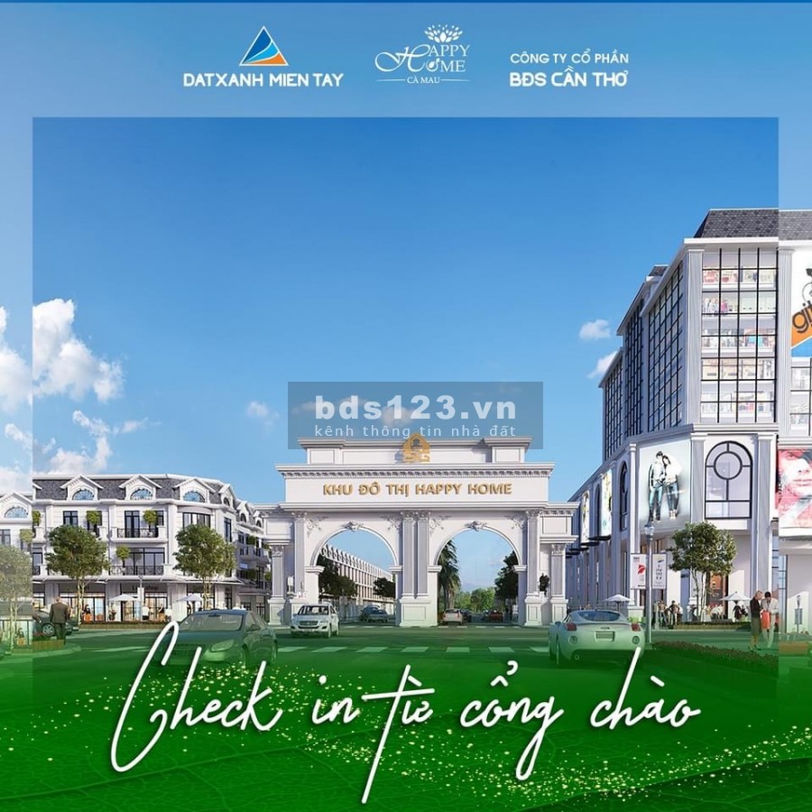 Đất nền Thành Phố Cà Mau chỉ từ 350 triệu Happy Home liên hệ chính chủ 0939197879