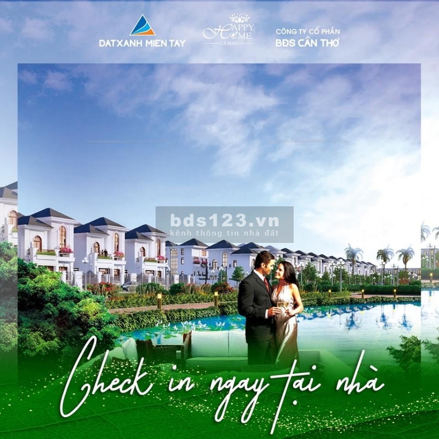 Đất nền Thành Phố Cà Mau chỉ từ 350 triệu Happy Home liên hệ chính chủ 0939197879