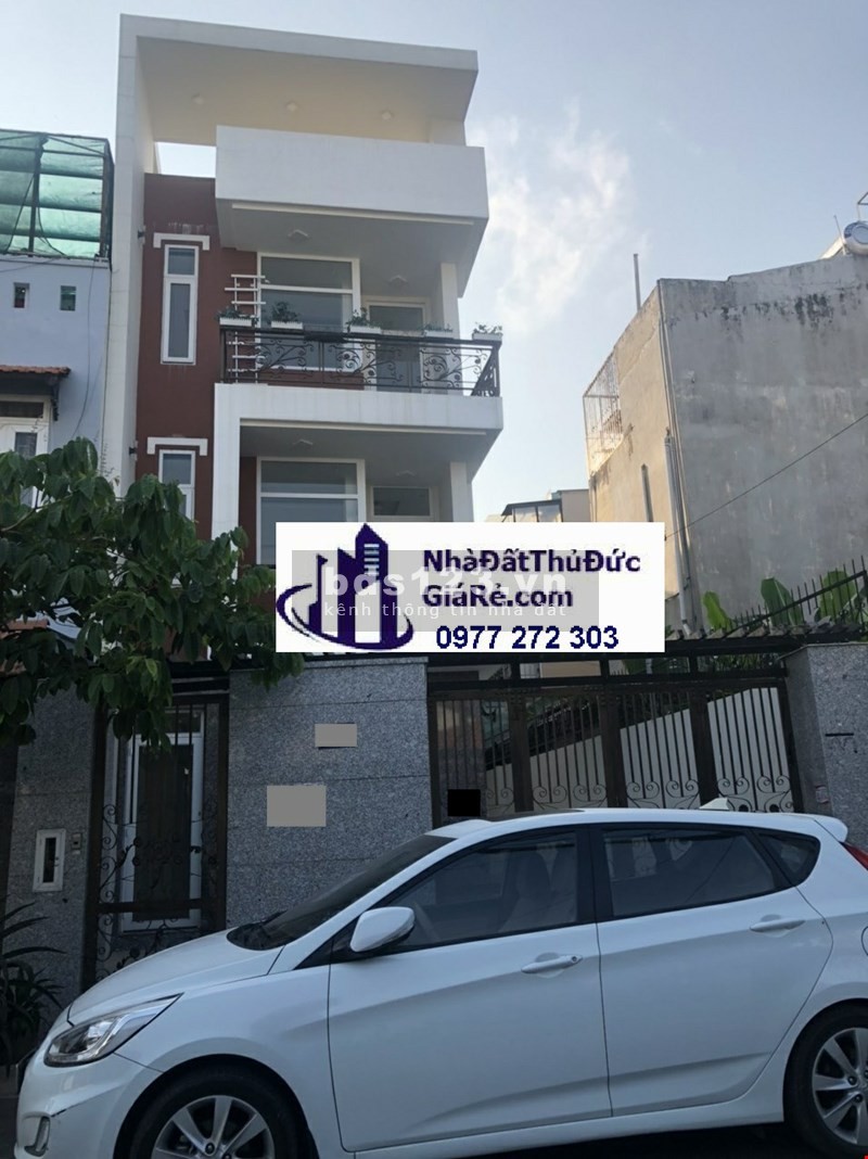 Cho thuê nhà quận Thủ Đức khu dân cư Hồng Long, phường Hiệp Bình Phước đúc 4 tầng