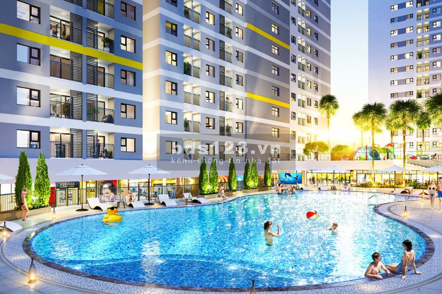 Đầu tư bất động sẩn theo sau các sông lớn, giá 900 triệu, chung cư hiện đại tiện ích đủ
