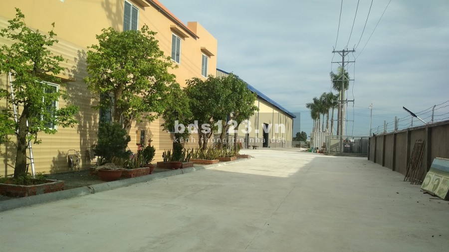 Cho thuê xưởng mới 100% diện tích 6000m2 trong khuôn viên 13.500m2 Nguyễn Hữu Trí Long An