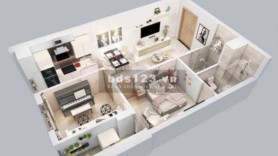 Chính chủ cần bán căn hộ FLC Green Home 18 Phạm Hùng 45m² 2PN giá bán 1.45 tỷ
