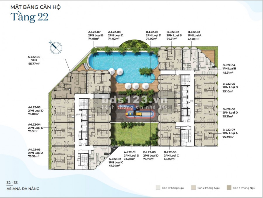 Căn hộ nghỉ dưỡng an cư lập nghiệp, sổ hồng lâu dài - Asiana Đà Nẵng, NH VP hỗ trợ 70%, TT 24 tháng