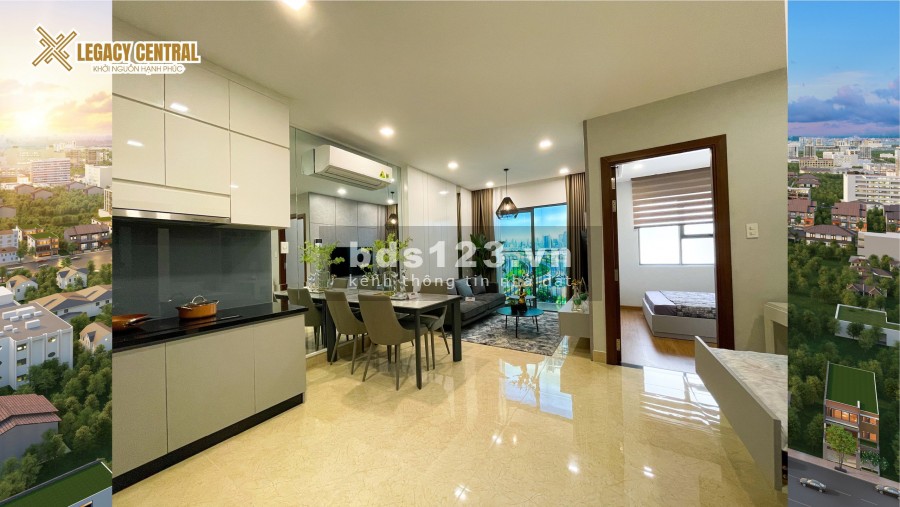 Đầu tư bất động sẩn theo sau các sông lớn, giá 900 triệu, chung cư hiện đại tiện ích đủ