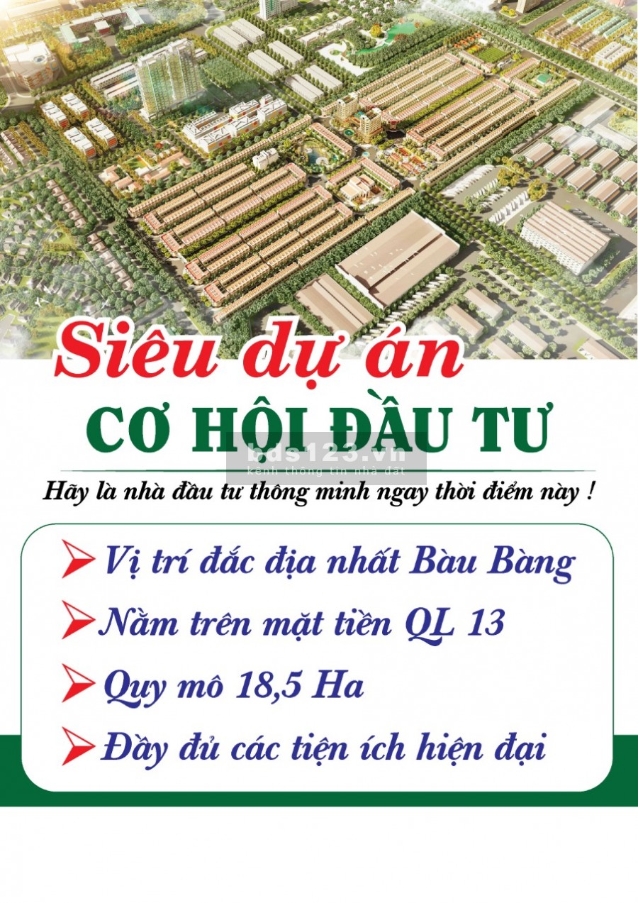 Bán gấp lô đất ngay thị trấn Lai Uyên Bàu Bàng sổ hồng riêng liên hệ 0967068799