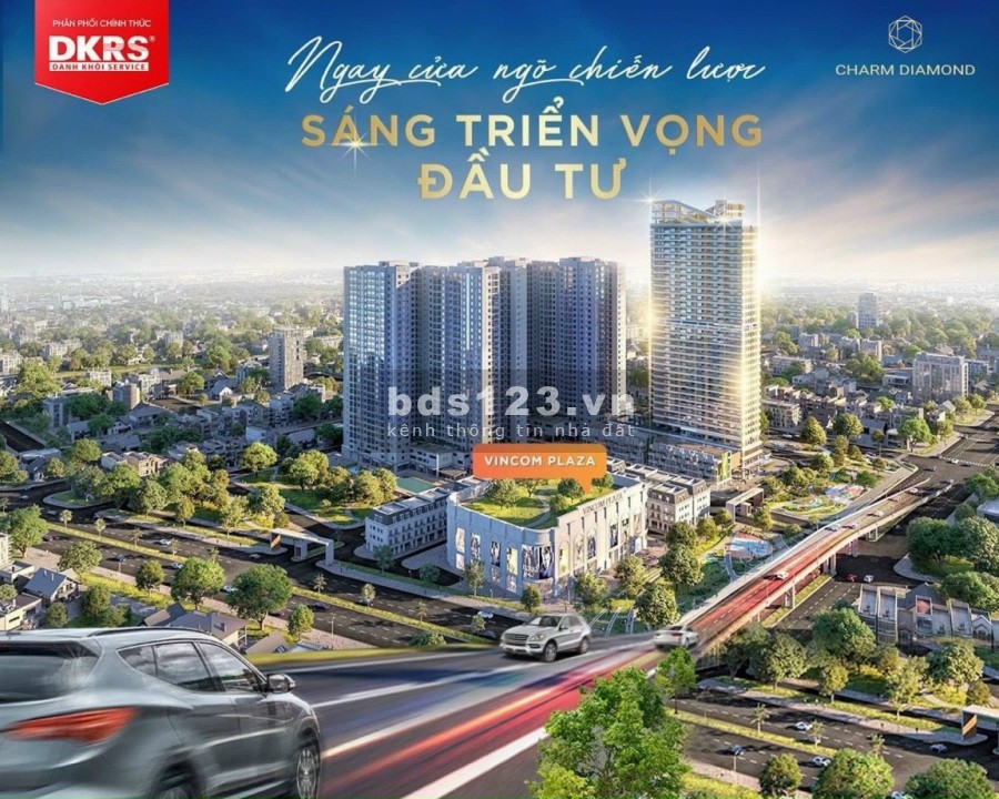 Nhận booking căn hộ chung cư Charm City cao cấp bậc nhất Dĩ An Bình Dương bàn giao sổ ngay