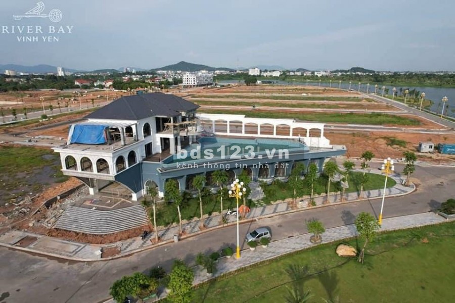 Bán đất nền River Bay Vĩnh Yên không gian mặt hồ 200Ha trung trâm thành phố sinh lời x3