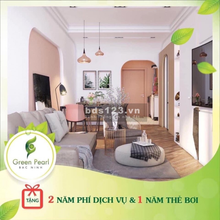 Bán Suất Ngoại Giao Chung Cư Green Pearl Bắc Ninh-Chết Khấu 7%+2 năm PDV, lh 0779273787