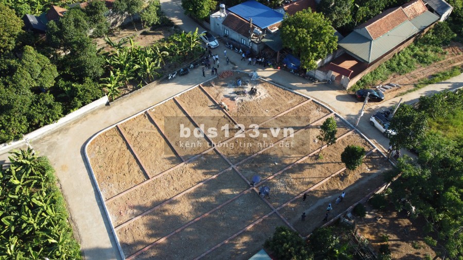 Đất nền Công Nghệ Cao - Tân Xã Hòa Lạc pháp lý an toàn tuyệt đối, sổ đỏ từng lô và full thổ cư