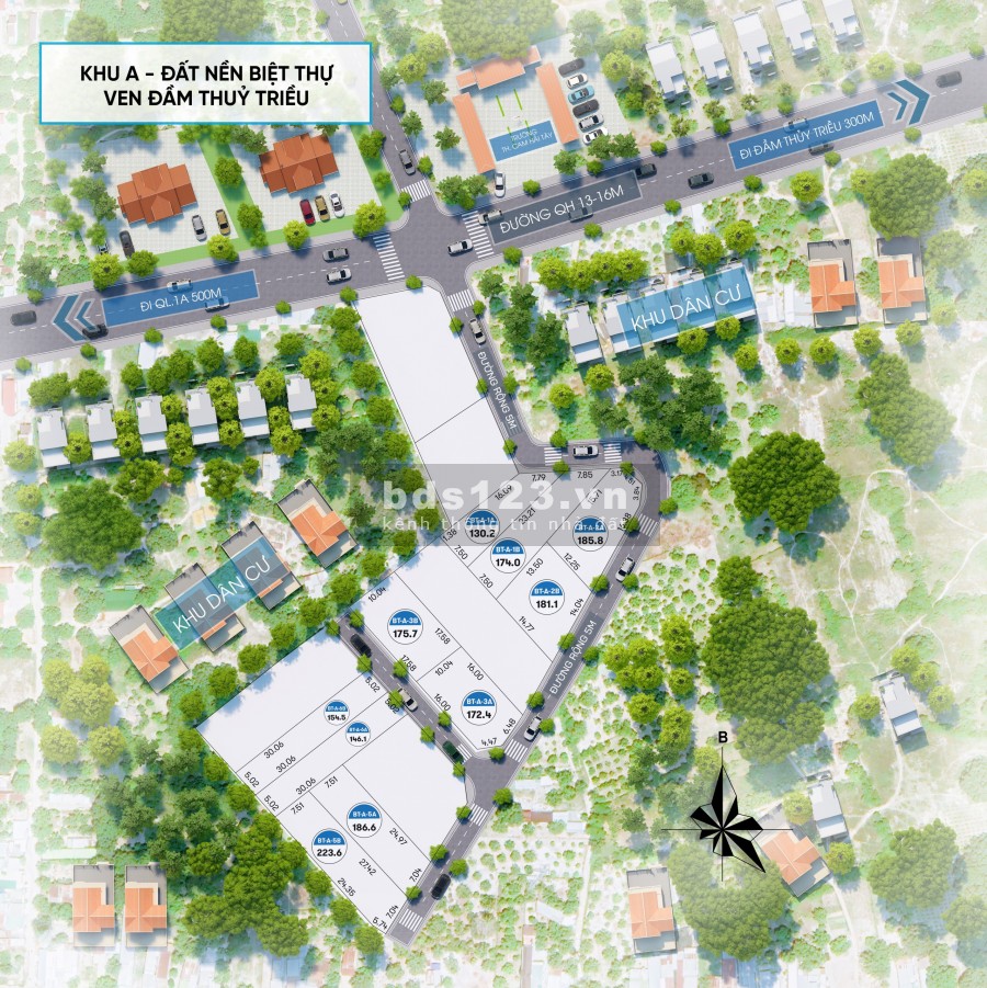 Cần bán duy nhất 1 lô góc mặt tiền lên tới 28m, giá 2.1 tỷ, cách Đầm 300m, xã Cam Hải Tây, Cam Lâm