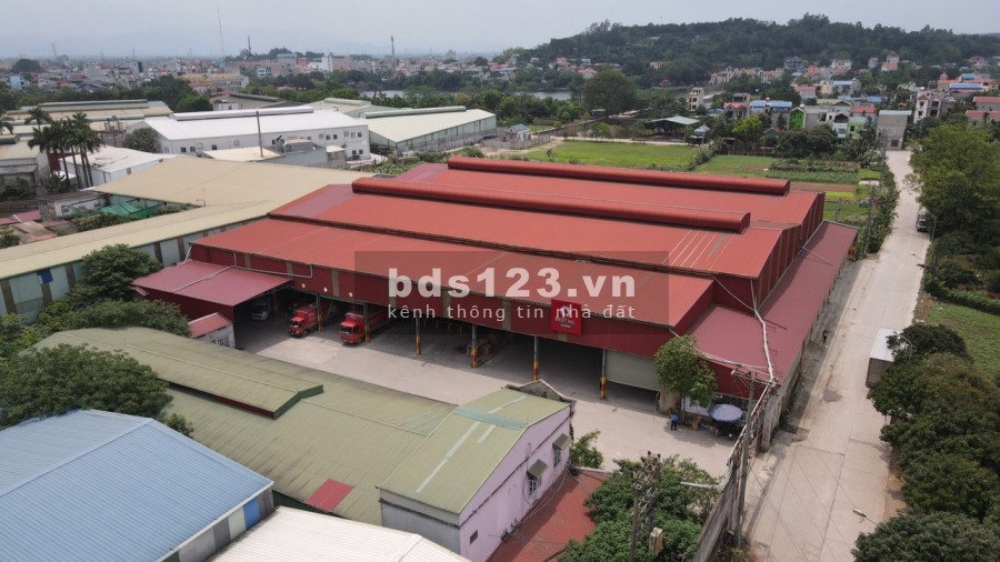 Cho thuê nhà xưởng 7000m2 mặt tiền đẹp ở Hà Đông, Hà Nội.