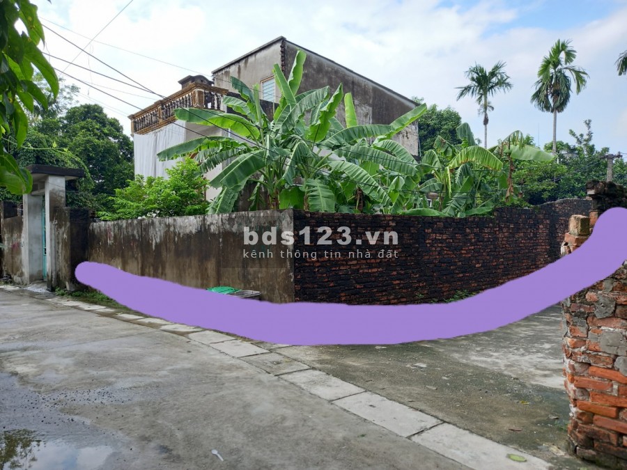 Bán đất Ứng Hòa, Hà Nội, lô góc 2 mặt thoáng, ngõ ô tô, giá bán 9,5 triệu/mét sổ sẵn