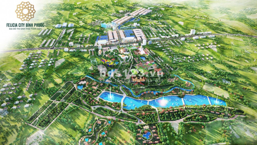 Chỉ 400tr/100m2 Sở Hữu Đất Nền Đại Đô Thị Sinh Thái Felicia City, Chiết Khấu Ngay 7-12%