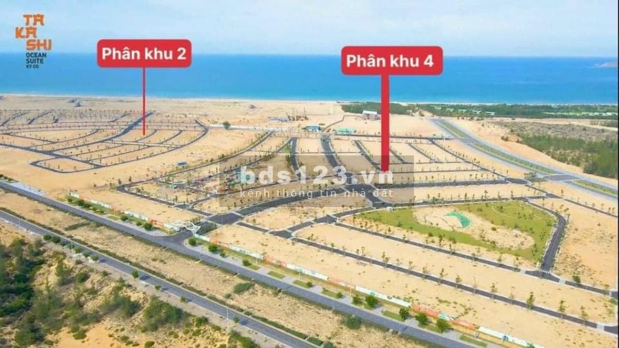 Đất nền ven biển Nhơn Hội New City giá bán chỉ 29.9tr/m2 sổ đỏ từng lô thổ cư 100%