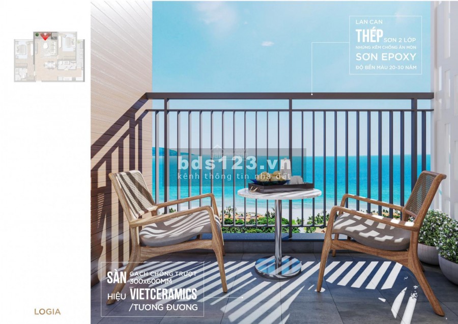 Hỗ trợ vay 80% với 0% lãi suất sở hữu ngay căn hộ The Sang Residence view biển Mỹ Khê