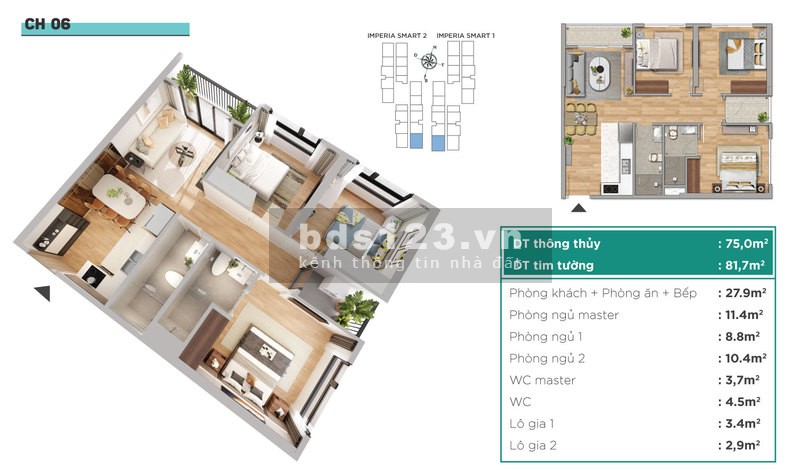 Chính sách tốt nhất thị trường dành cho dự án Imperia Smart City tiện ích đầy đủ, pháp lí chuẩn