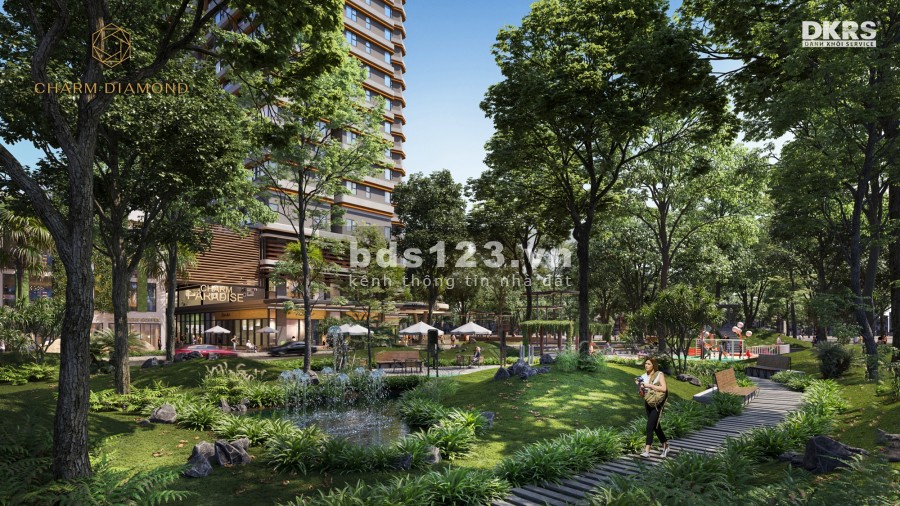Đẳng cấp 5 sao cho cư dân tại Charm City sở hữu căn hộ trung tâm Dĩ An chỉ 199 triệu