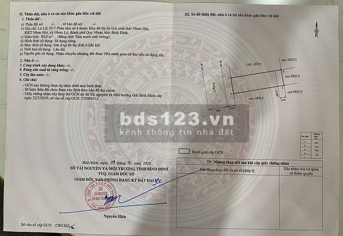 Đất nền ven biển Nhơn Hội New City giá bán chỉ 29.9tr/m2 sổ đỏ từng lô thổ cư 100%