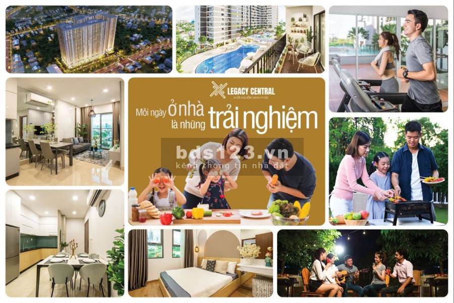 Hãy đến với Legacy Central, có ngay nhịp sống mới của thời đại 4.0, có giấy phép xây dựng