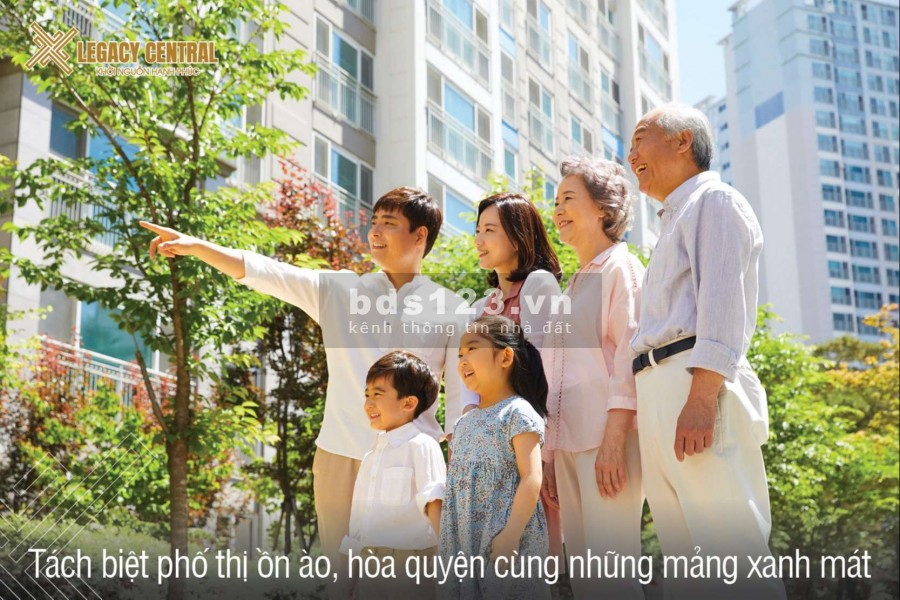 Hãy đến với Legacy Central, có ngay nhịp sống mới của thời đại 4.0, có giấy phép xây dựng