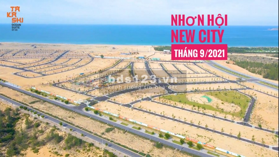 Danh Khôi mở bán đợt cuối dự án Nhơn Hội New City - đã có sổ đỏ từng nền sở hữu lâu dài