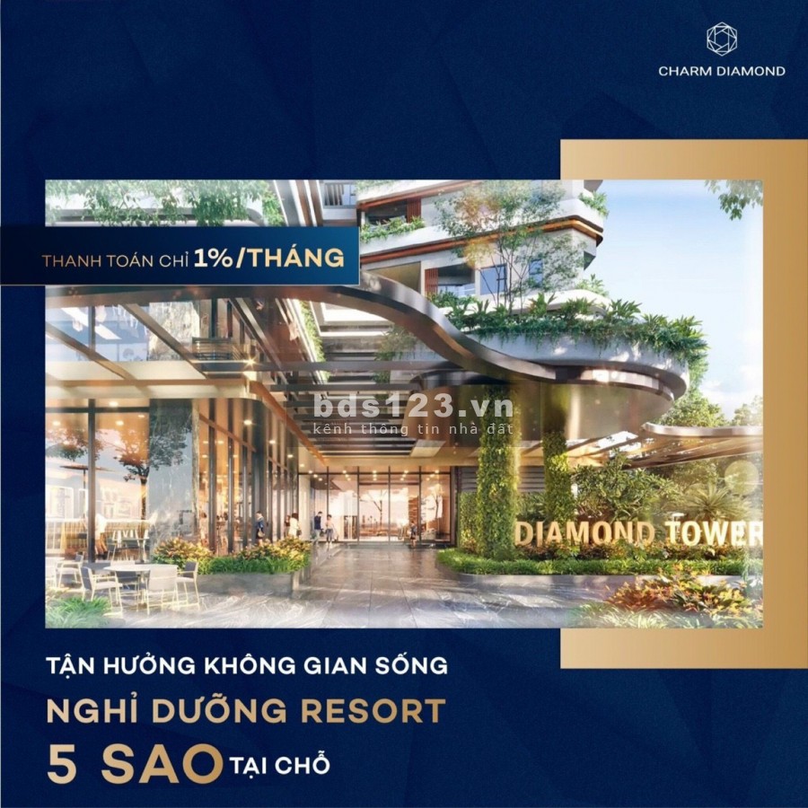 Bán căn hộ Charm City cuối cùng đẹp nhất thanh toán 25%(300tr) sỡ hữu lâu dài, lh 0908414939