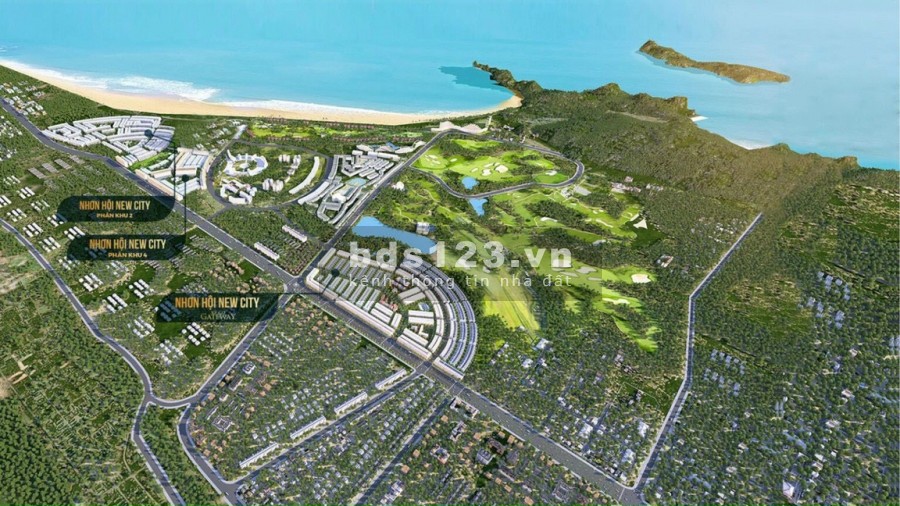 Danh Khôi mở bán đợt cuối dự án Nhơn Hội New City - đã có sổ đỏ từng nền sở hữu lâu dài