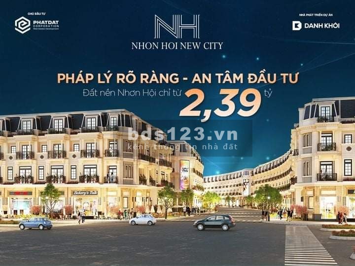 Đất nền dự án khu đô thị Nhơ Hội New City ven biển Quy Nhơn liên hệ 0976983968