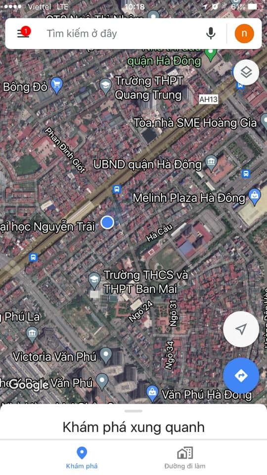 Giảm giá, Nhà mặt phố Trần Đăng Ninh, Hà Đông, 50 mét, 5 tầng, chỉ 7,8 tỷ, Ô tô, Kinh doanh.