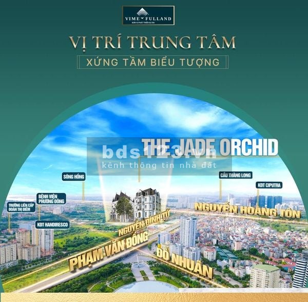 Chạm tới căn hộ cao cấp của Vimefuland Phạm Văn Đồng – The Jade Orchid chỉ cần đặt cọc 100 triệu