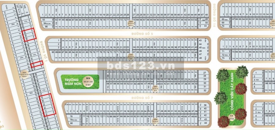 Đất nền tại dự án Khu dân cư Vạn Phát, giá tốt đầu tư ngân hàng hỗ trợ vay, chiết khấu khủng