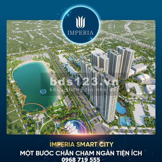Imperia Smart City - Trái Tim của đại đô thị Smart City, chiết khấu đến 160tr, hỗ trợ vay 0% lãi suất/2 năm, free 5 năm phí dịch vụ. Mua sớm lời sớm