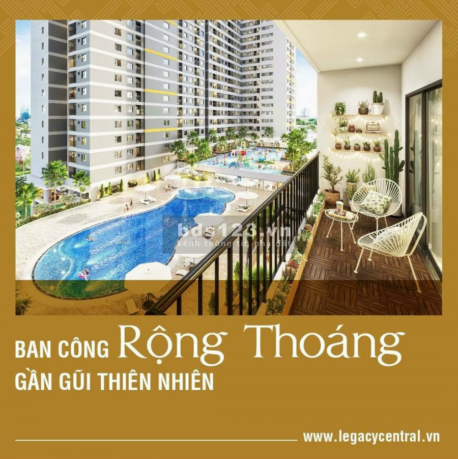 Thời điểm vàng sở hữu căn hộ chung cư Legacy với ngàn ưu đãi siêu dấp dẫn bàn giao ngay