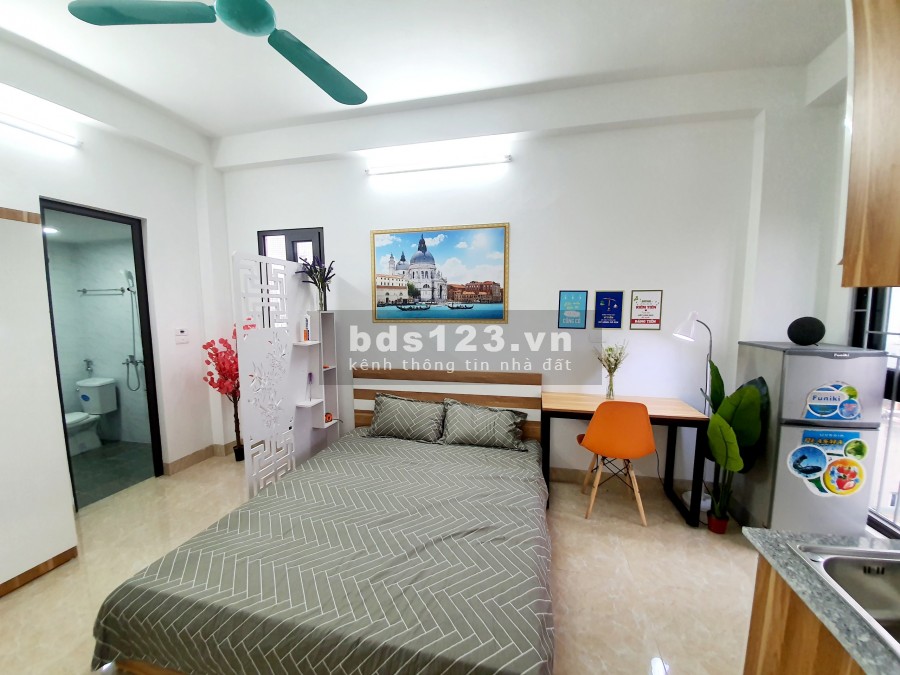 Phòng trọ full đồ, ban công thoáng cuối Nguyễn Khuyến, Văn Quán, Hà Đông