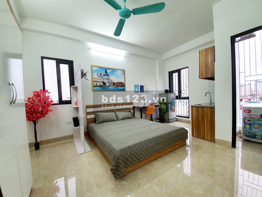 Phòng trọ full đồ, ban công thoáng cuối Nguyễn Khuyến, Văn Quán, Hà Đông