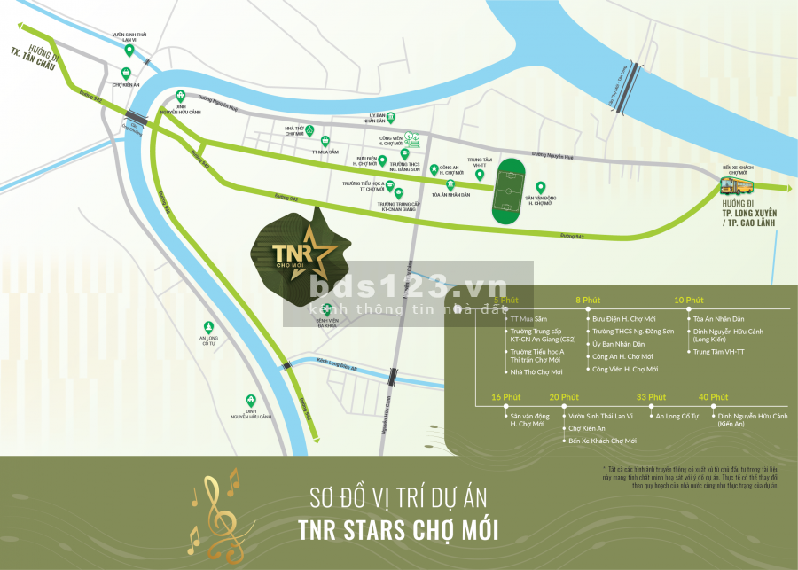 Cần bán gấp 2 lô đất đẹp dự án TNR Stars Chợ Mới diện tích 100m2 giá đầu tư sinh lời