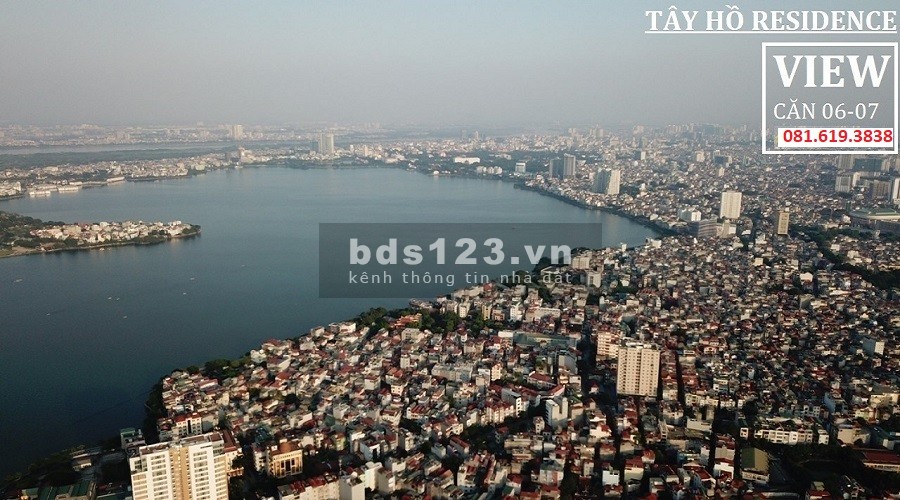 Bán HDI Tây Hồ căn góc 160-184m2 tầng cao view Hồ Tây+ full nội thất