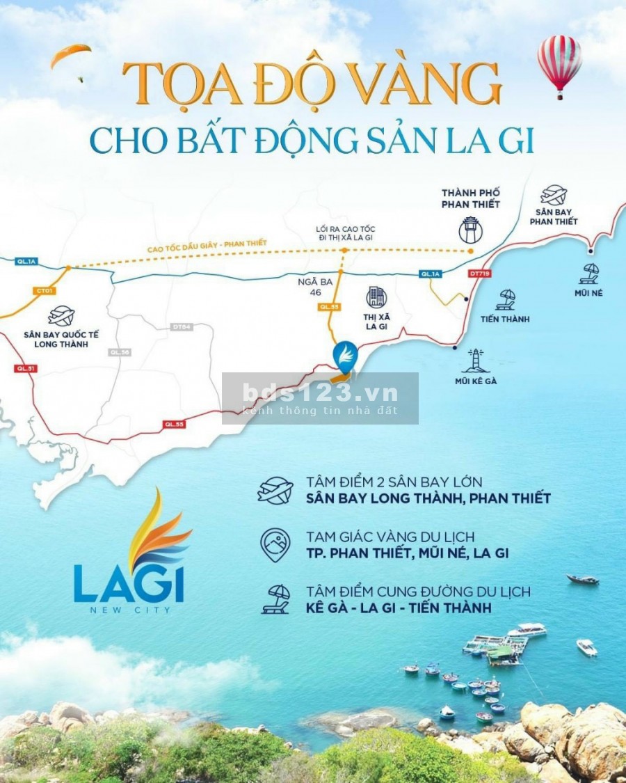 Đất nền 2 mặt tiền biển sổ đỏ lâu dài, liền kề khu dân cư hiện hữu, thanh toán 30 tháng