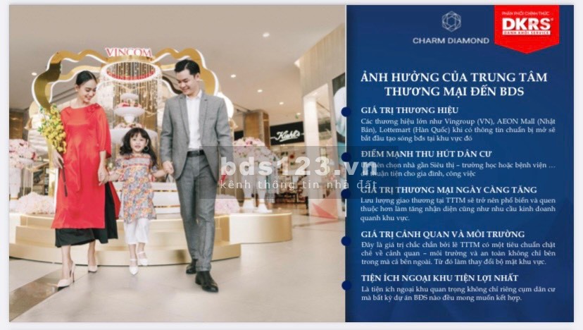 Dự án Charm Diamond, pháp lí đầy đủ, và nhiều tiện ích khác, nhanh tay cọc ngay